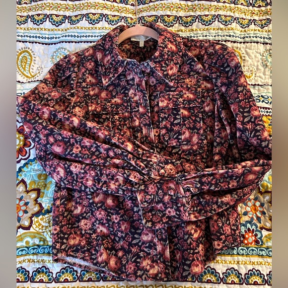 LoveShackFancy Ringley top blushing berries size 4 - Picture 7 of 9